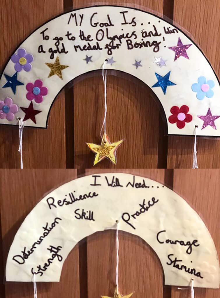 7yr old Ruby Else-White's Olympic Dream Rainbow