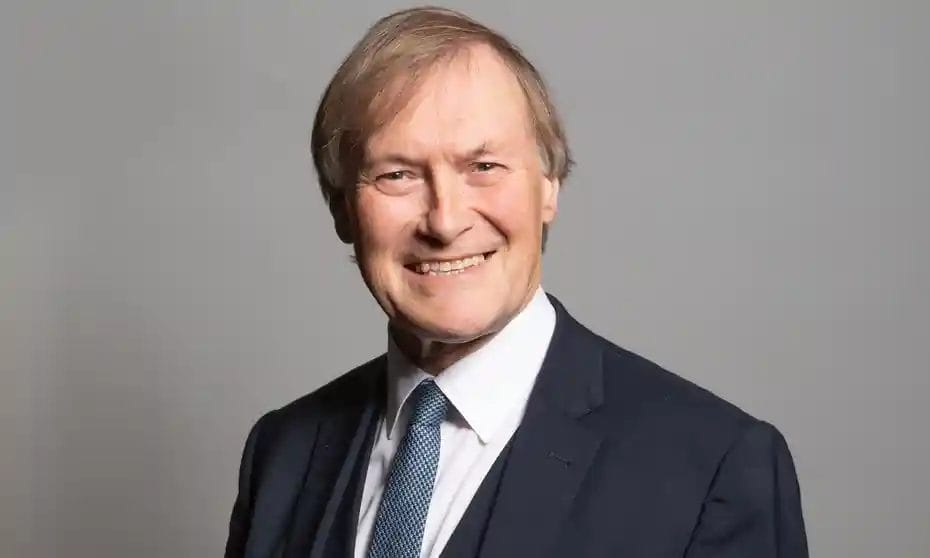 simon hoare's thoughts on the death of David Amess MP.
