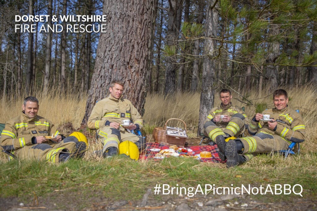 DORSET & WILTSHIRE FIRE AND RESCUE #BringAPicnicNotABBQ